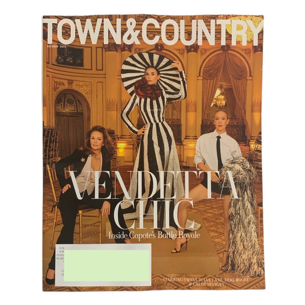 Town and Country Magazine October 2023 Vendetta Chic Inside Capote Battle Royale